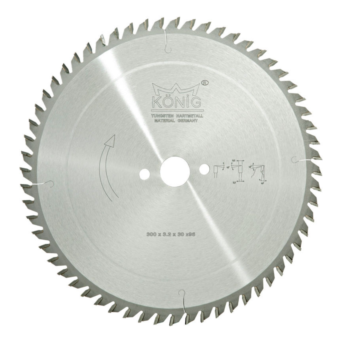Sunta MDF Testere 300 Z-96 König