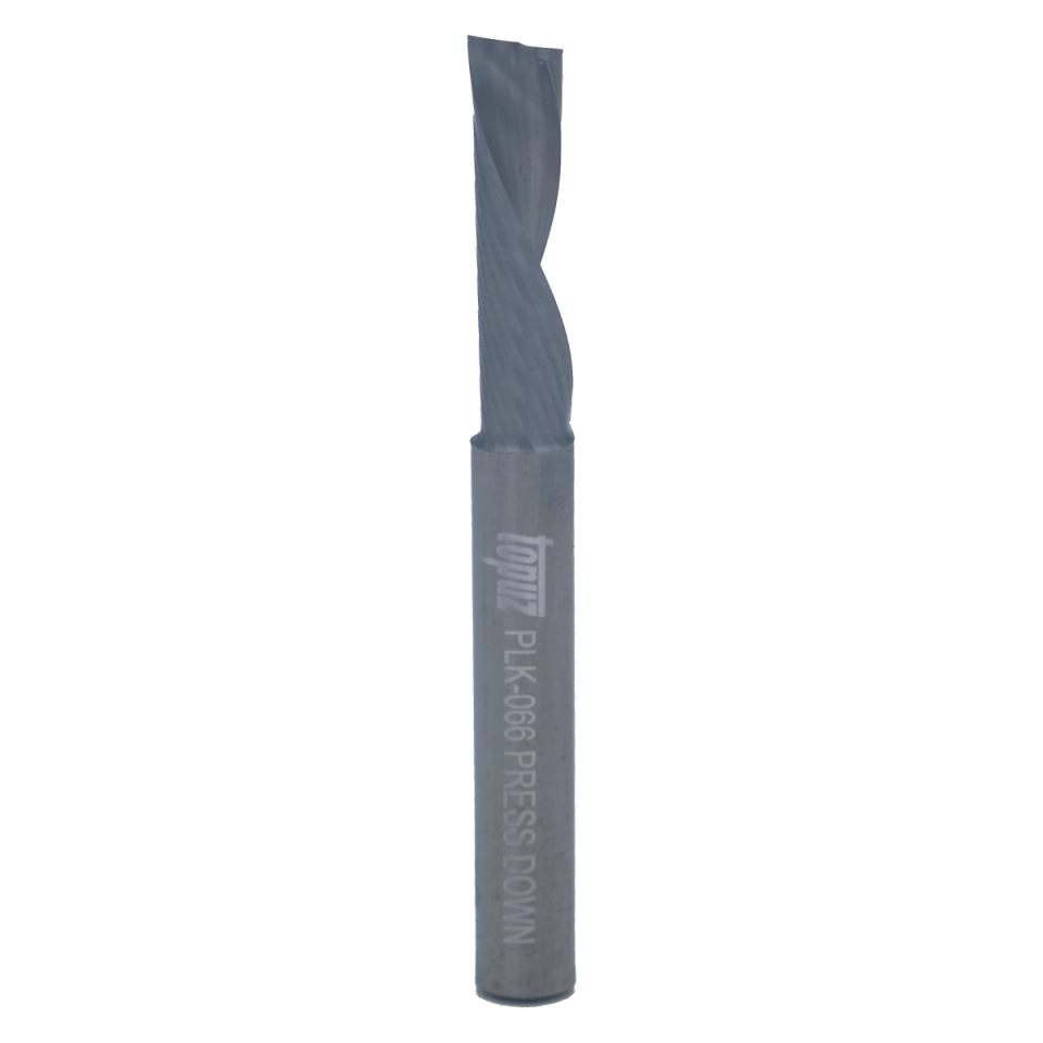 6 MM Z-1 NEGATİF ALU PVC Karbür Freze