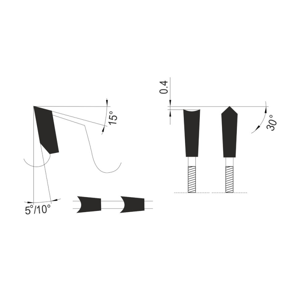 Oluklu MDF Testere 303 Z-60 FABA