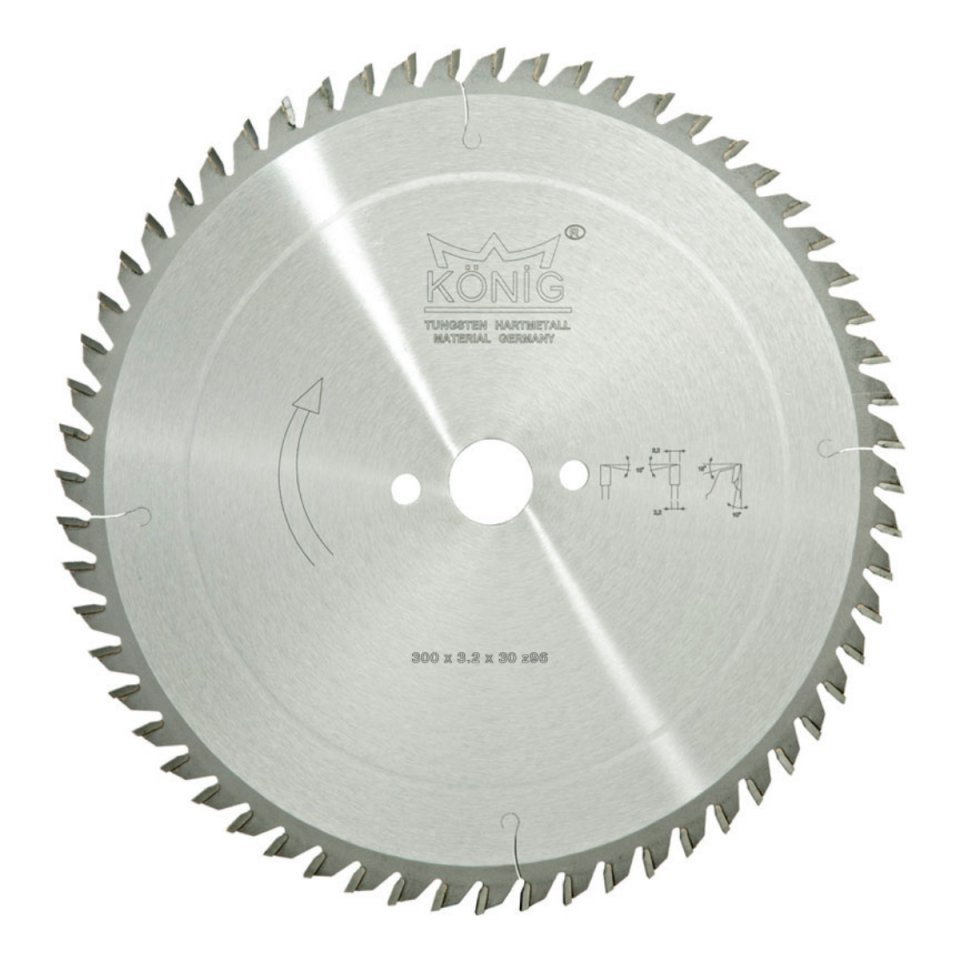 Sunta MDF Testere 300 Z-96 König