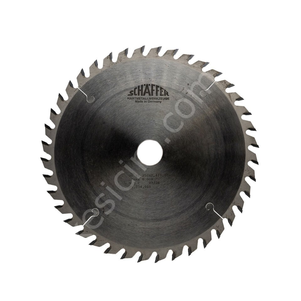 SCHAFFER 250x2,4x30 Z40 AĞAÇ Daire Testere