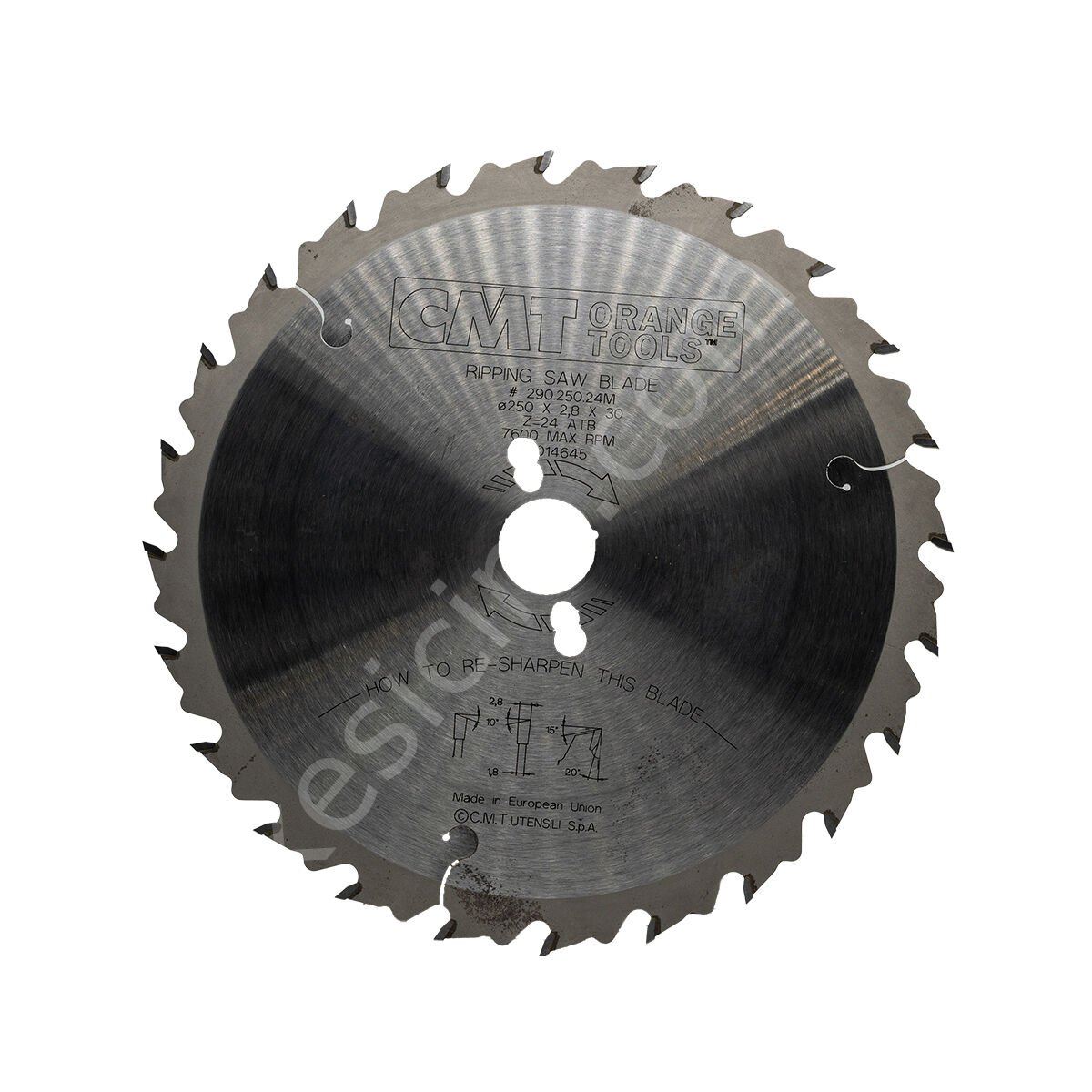CMT 250x2,8x30 Z24 ATLAMALI HAM AĞAÇ Daire Testere