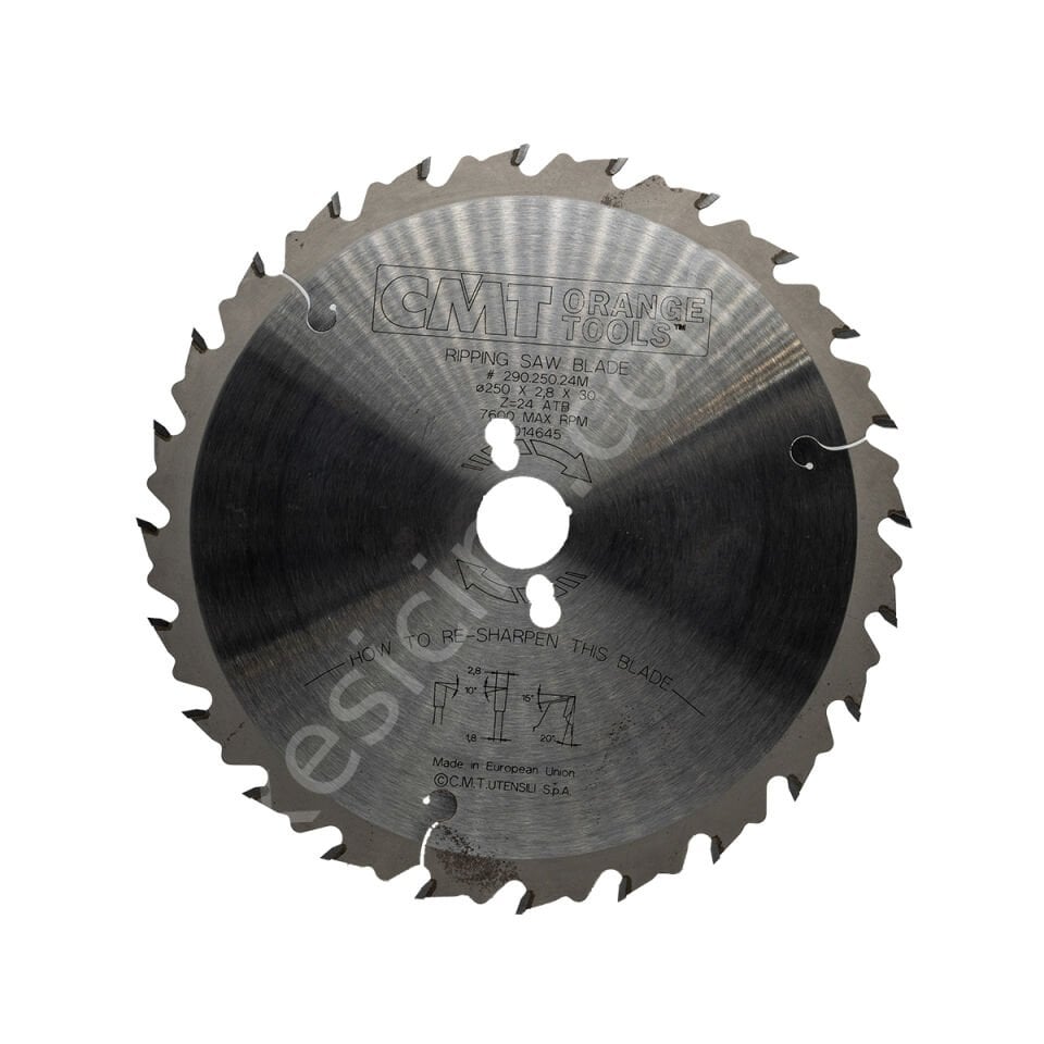 CMT 250x2,8x30 Z24 ATLAMALI HAM AĞAÇ Daire Testere