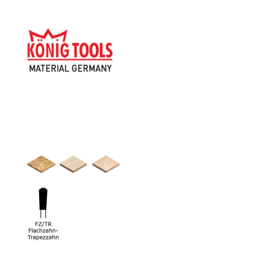 KÖNİG 250x3,2x30 Z80 KURTAĞZI MDF LAM Daire Testere