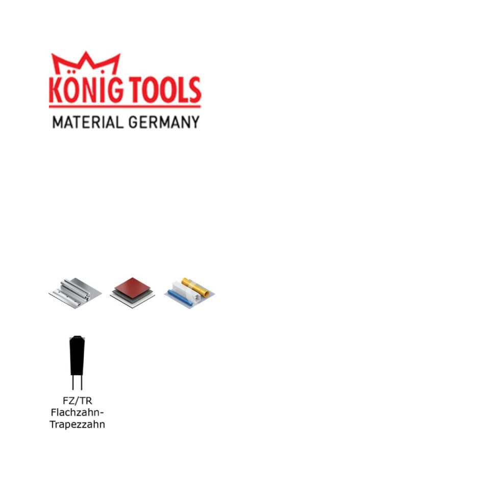 KÖNİG 250x2,0x30 Z80 ALU PVC Daire Testere