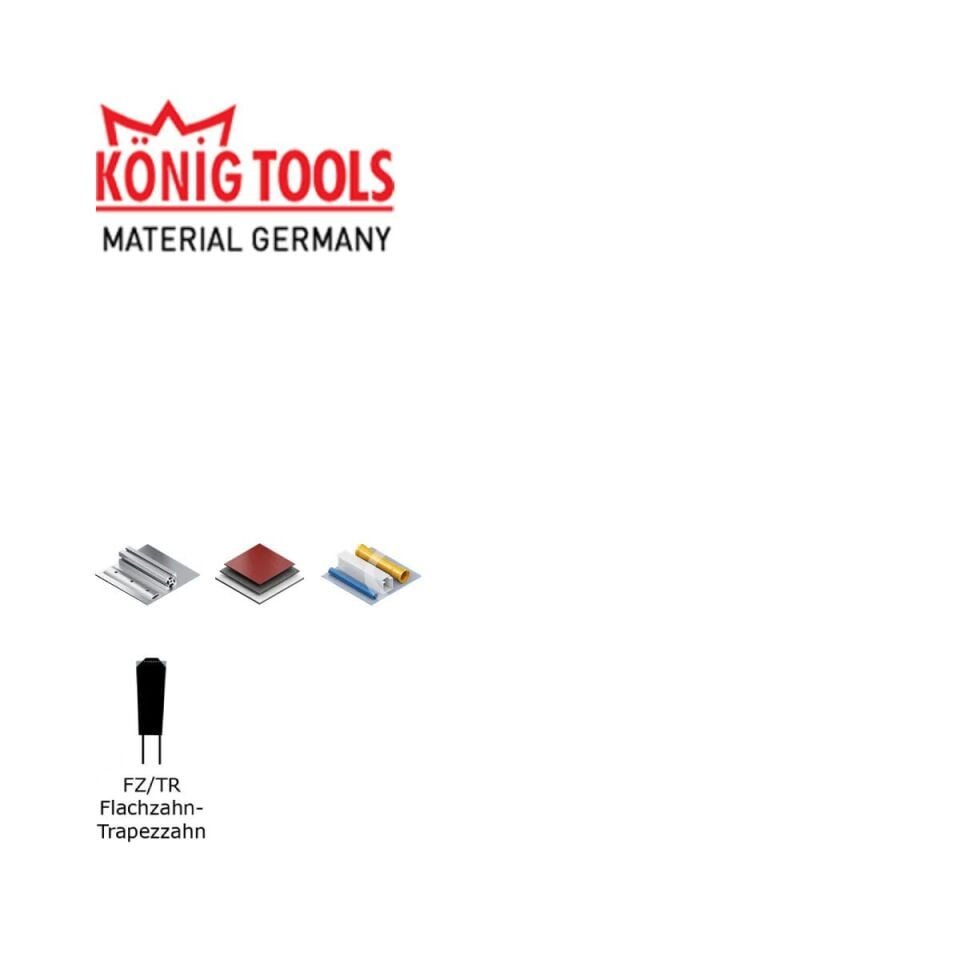 KÖNİG 250x2,0x30 Z80 ALU PVC Daire Testere