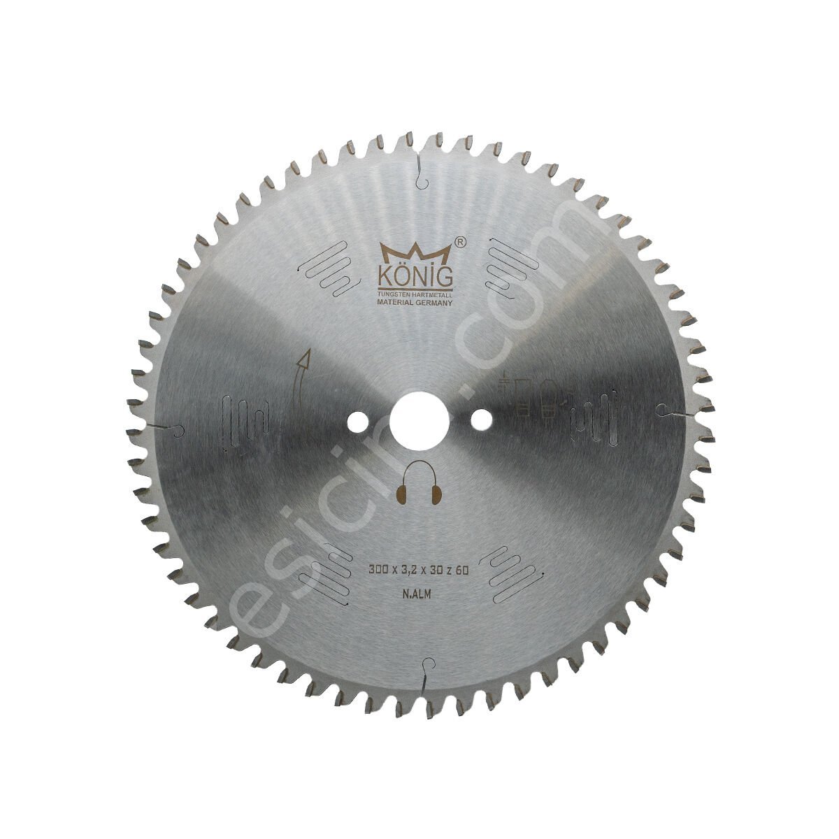 KÖNİG 300x3,2x30 Z60 ALU PVC Daire Testere