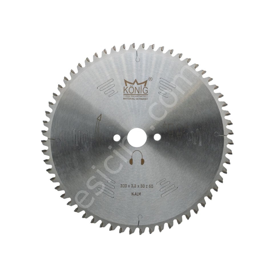 KÖNİG 300x3,2x30 Z60 ALU PVC Daire Testere