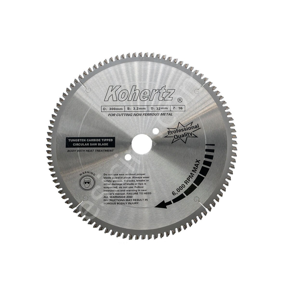 KOHERTZ 300x3,2x32 Z96 ALU PVC Daire Testere